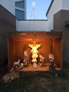 Trinity Lutheran Church Nativity Scene, Christmas 2016